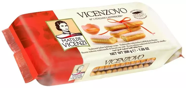 Палочки Vicenzi с сахаром 200г