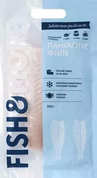 Пангасиус Fish &amp; More филе замороженное 500г