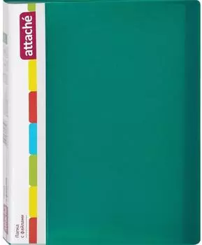 Папка файловая Attache KT-20/07 зеленая