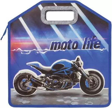 Папка с ручками Юнландия Motolife 35*34*13 см