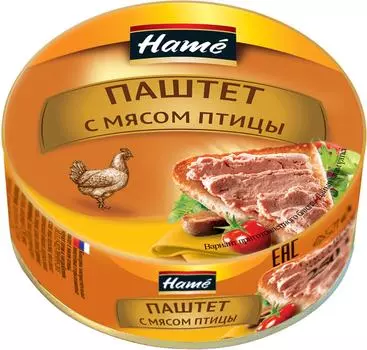 Паштет Hame с мясом птицы 250г