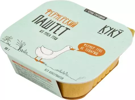 Паштет Лесная диковинка фермерский из мяса утки с черной смородиной 100г