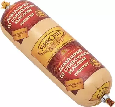 Паштет Микоян Домашний со сливочным маслом 250г