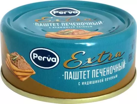 Паштет Perva Extra с печенью 90г