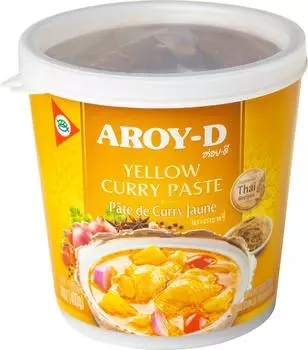 Паста Aroy-D Карри желтая 400г