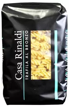 Паста Casa Rinaldi Фузилли бронза 500г