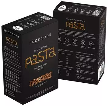 Паста Foodcode льняная №24 250г