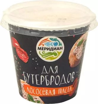 Паста лососевая Меридиан для бутербродов 140г