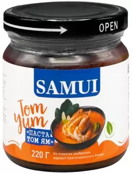Паста Samui Том Ям 220г - Vprok.ru Перекрёсток