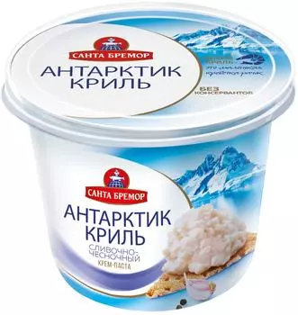 Паста Санта Бремор Антарктик Криль Сливочно-чесночный 150г