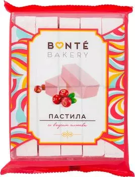 Пастила Bonte Bakery со вкусом клюквы 220г