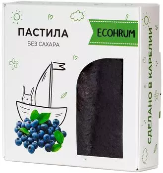 Пастила Ecohrum Черника 40г - Vprok.ru Перекрёсток
