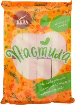 Пастила Нева Бело-розовая 200г - Vprok.ru Перекрёсток