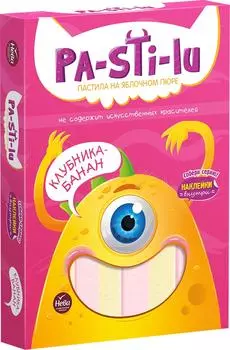 Пастила Pa-Sti-Lu Банан-Клубника 200г