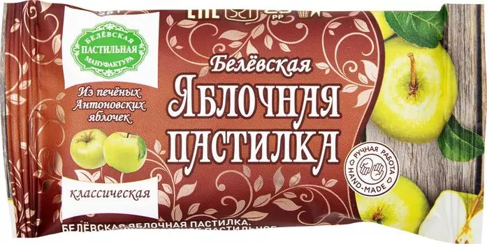 Пастилка Белевская пастильная мануфактура Яблочная 25г
