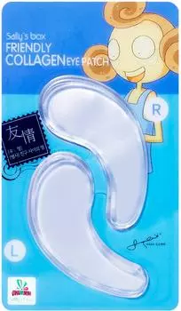 Патчи для кожи вокруг глаз Sally's box Подружки Гидрогелевые коллагеновые 9г