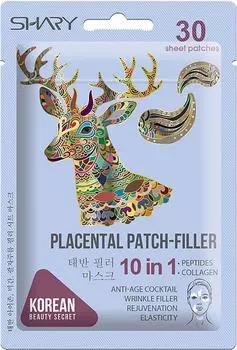 Патчи Shary Плацентарные 10 в 1 27г