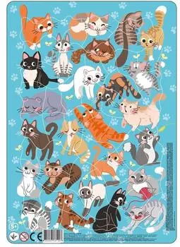 Пазл DoDo Коты 53 элемента