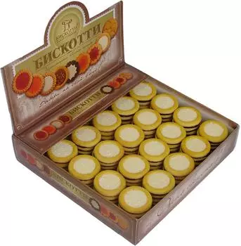 Печенье Бискотти Сдобное с кокосом 1.95кг