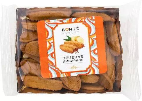 Печенье Bonte Bakery Имбирное сдобное 120г