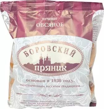 Печенье Боровский пряник Овсяное 400г. Закажите онлайн!