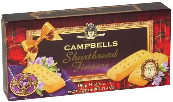 Печенье Campbells Shortbread Fingers песочное 150г