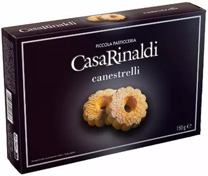 Печенье Канестрелли Casa Rinaldi 150г. Закажите онлайн!