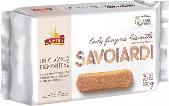 Печенье La mole Lady Fingers 200г - Vprok.ru Перекрёсток