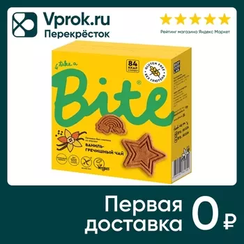 Печенье Take a Bite Ваниль-Гречишный чай 115г