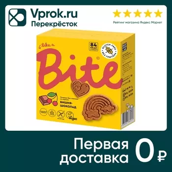 Печенье Take a Bite Вишня-Шоколад 115г. Закажите онлайн!