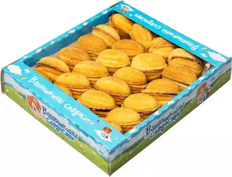 Печенье Ванюшкины Сладости Орешки из детства сдобное 500г