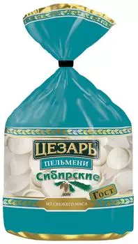 Пельмени Цезарь Сибирские ГОСТ 800г