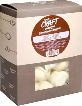 Пельмени HandyCraft Таежные с говядиной и свининой 800г