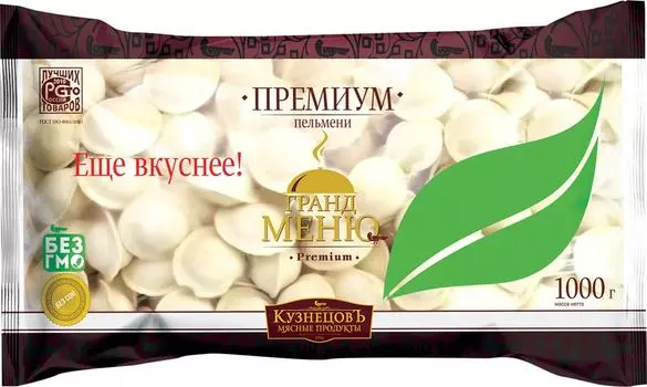 Пельмени КузнецовЪ Гранд Меню Премиум 1кг