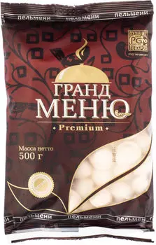 Пельмени КузнецовЪ Гранд меню Премиум 500г