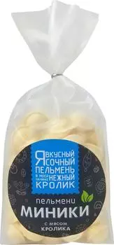 Пельмени Я Вкусный Миники с мясом кролика 600г