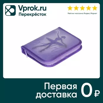 Пенал Hatber 3D Балет с таблицей умножения 19*13см