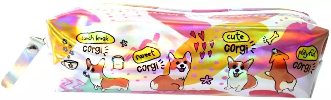 Пенал Корги голографический КА-1010027