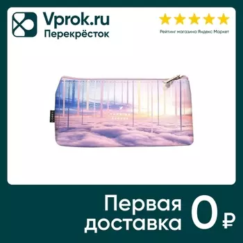 Пенал-косметичка Lorex Plane Style Hanging Clouds на молнии 4.5*10*21см
