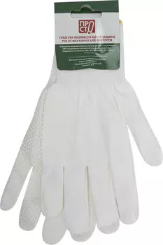 Перчатки ПРОСТО трикотажные c ПВХ 1пара