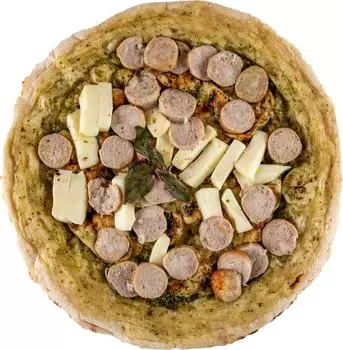 Пицца Папа Наполи замороженная неаполитанская пицца Сальсичча 360г