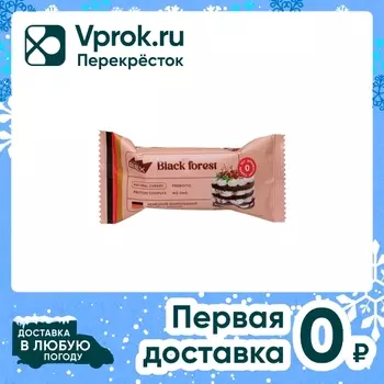 Пирожное ProteinRex протеиновое Черный лес 40г