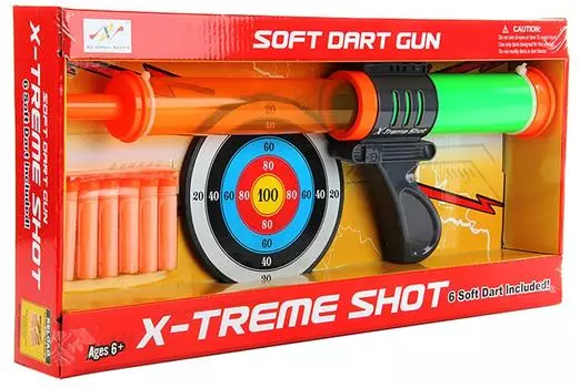 Пистолет с мягкими пулями