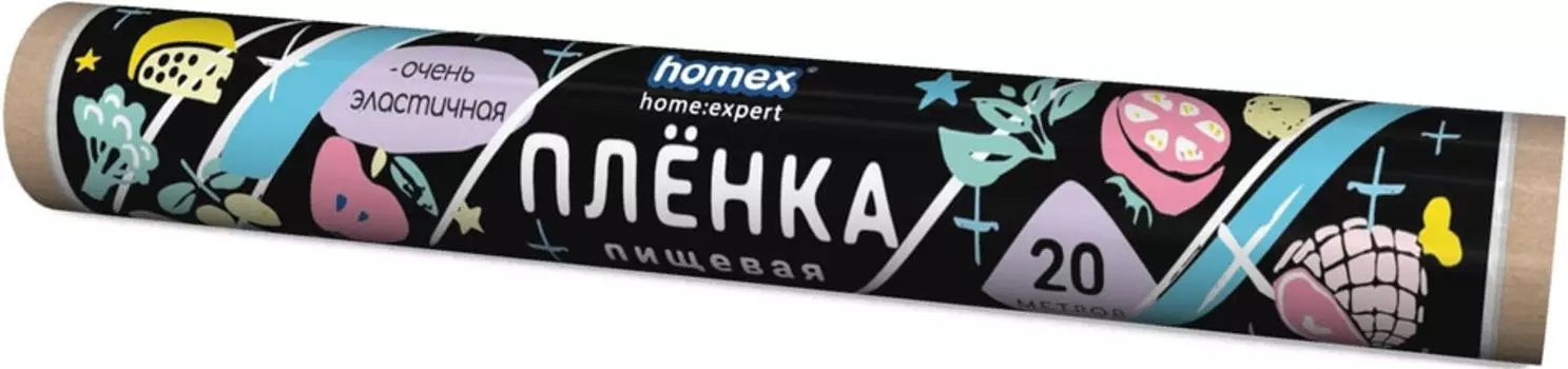 Пленка пищевая Homex home:expert Очень Эластичная 29см*20м