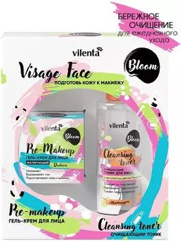 Подарочный набор 7DAYS Vilenta bloom visage face 250г