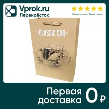 Подарочный пакет Veld Co 21*30*9см. Доставим до двери!