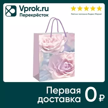 Подарочный пакет Veld Co Розовый кварц 33*45*10см