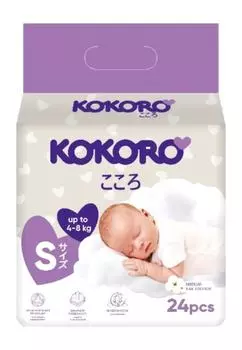 Подгузники Kokoro Mini 4-8кг 24шт - Vprok.ru Перекрёсток
