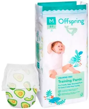 Подгузники-трусики Offspring Авокадо M 6-11кг 42шт