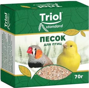 Подкормка минеральная для птиц Triol Standard Песок 70г